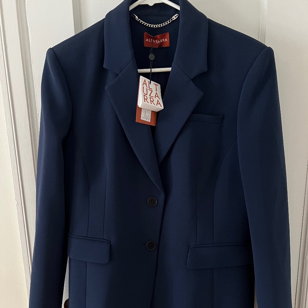 Altuzarra Fenice Blazer in Navy
